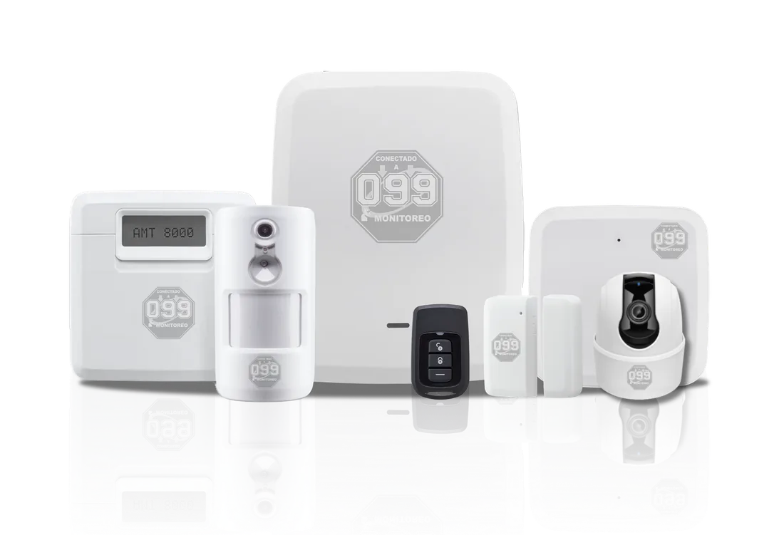 Equipos del ecosistema de alarmas 099 Monitoreo