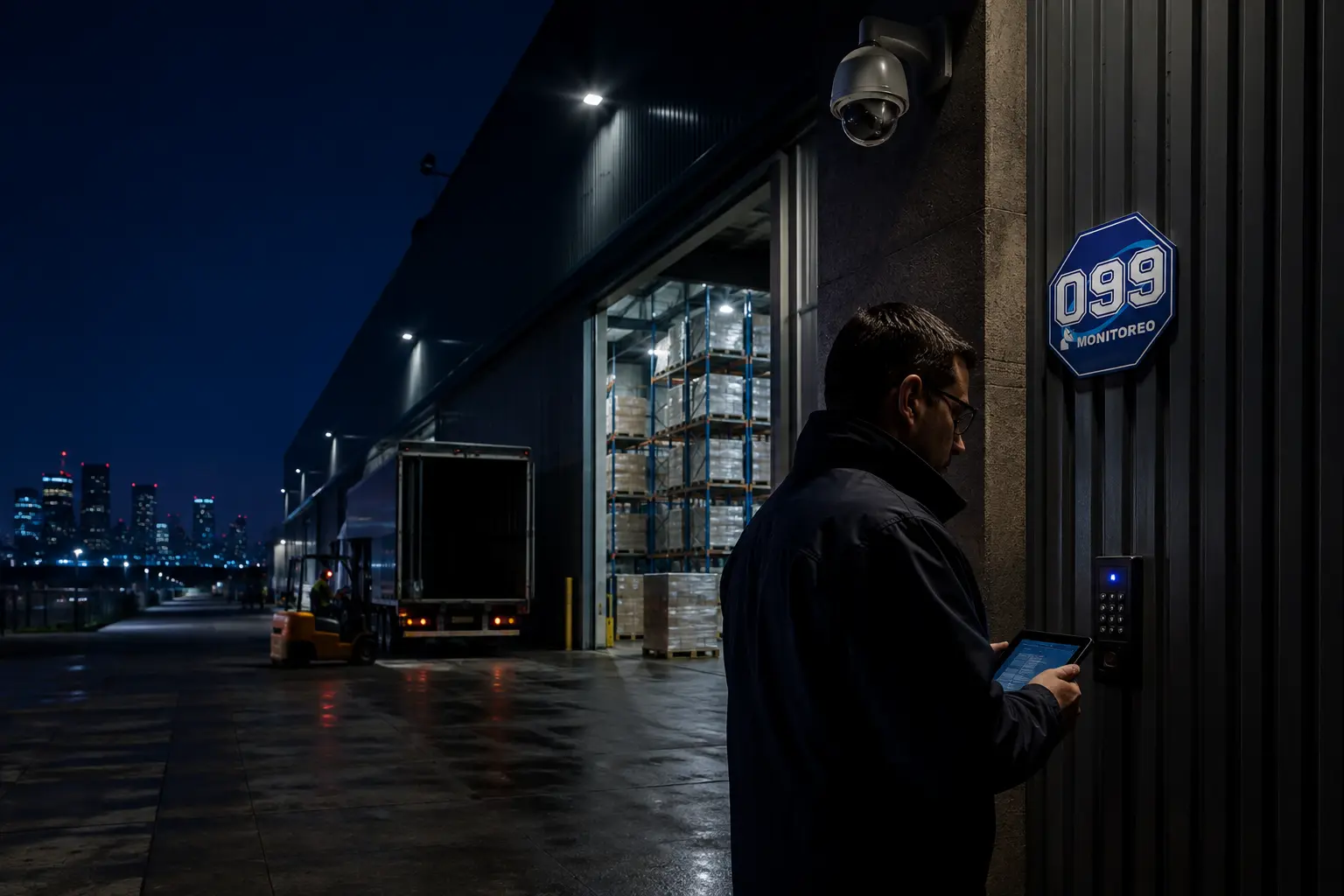 Alarmas monitoreadas para empresas y pymes con 099 Monitoreo