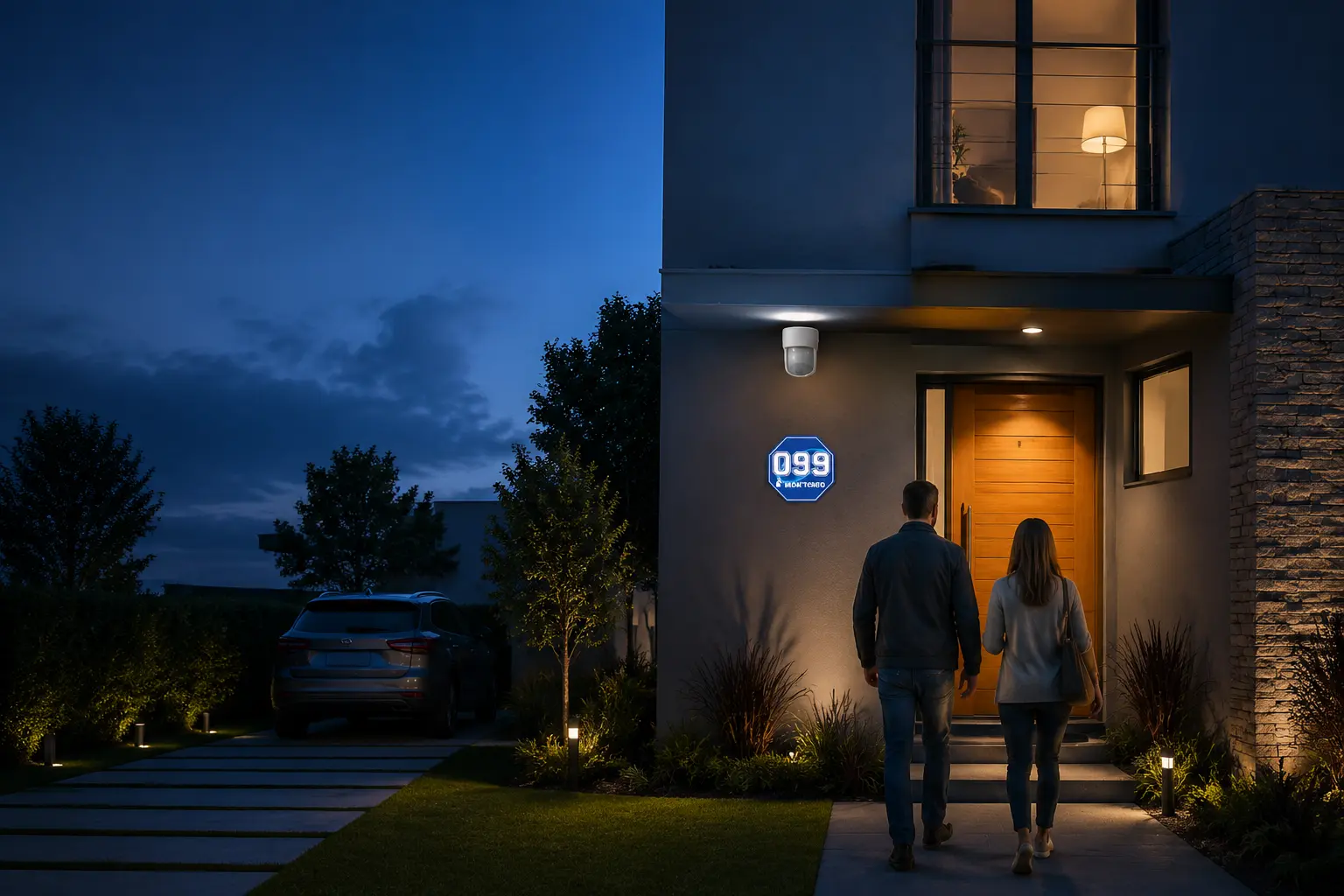 Alarmas para casas con monitoreo humano las 24 horas con 099 Monitoreo